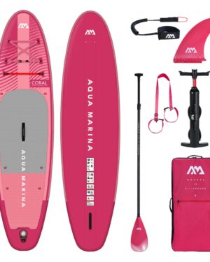 Deska sup Aqua Marina Coral 10’2 Raspberry 2024